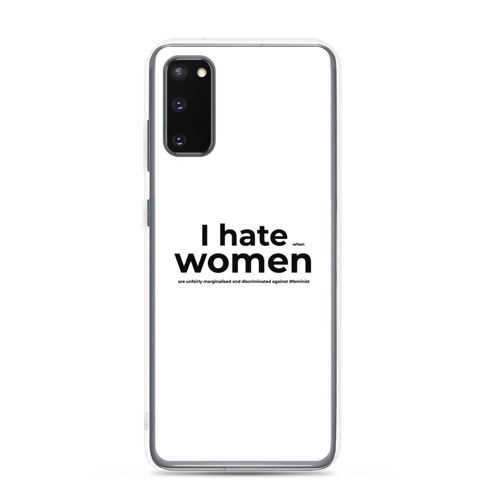 Coque Samsung Feminist I hate women Samsung Galaxy S20 - Sedurro