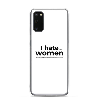 Coque Samsung Feminist I hate women Samsung Galaxy S20 - Sedurro