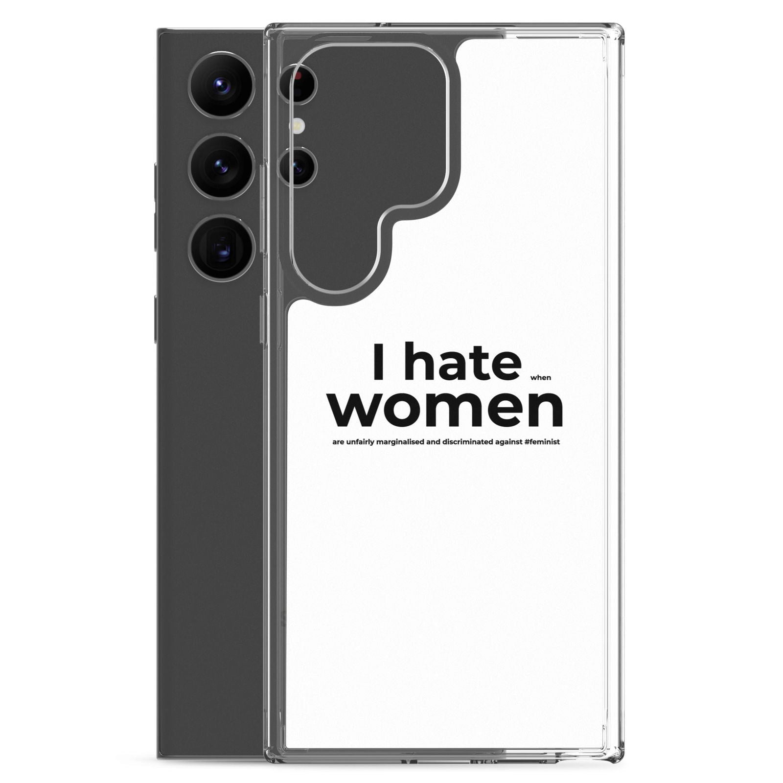Coque Samsung Feminist I hate women - Sedurro