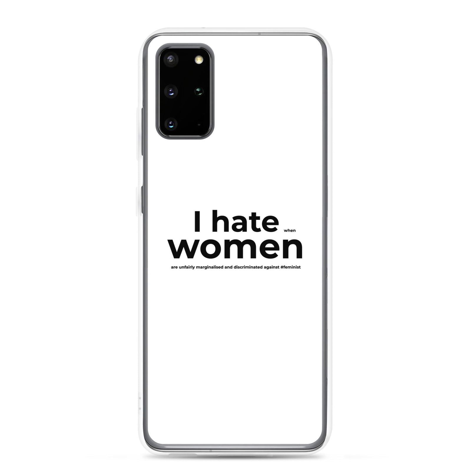 Coque Samsung Feminist I hate women Samsung Galaxy S20 Plus - Sedurro