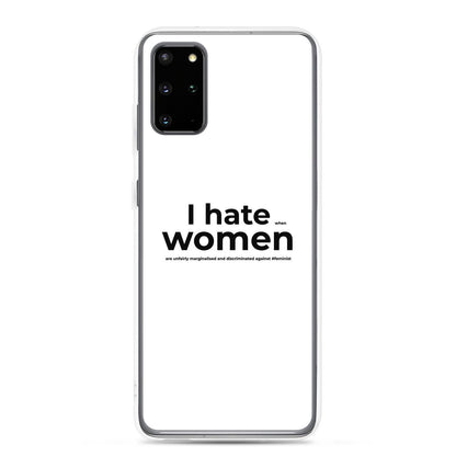 Coque Samsung Feminist I hate women Samsung Galaxy S20 Plus - Sedurro
