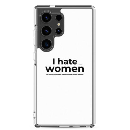 Coque Samsung Feminist I hate women Samsung Galaxy S24 Ultra - Sedurro