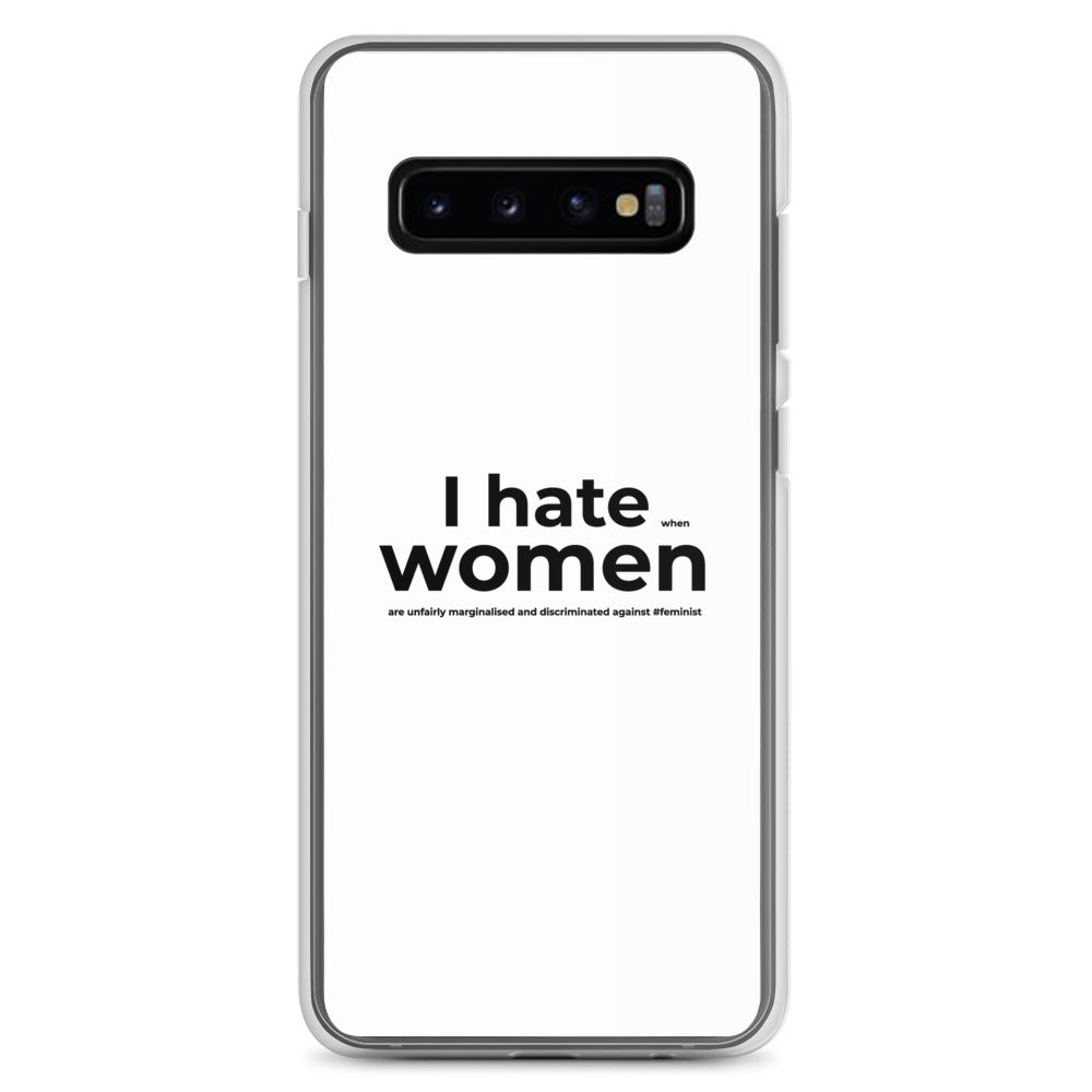 Coque Samsung Feminist I hate women Samsung Galaxy S10+ - Sedurro