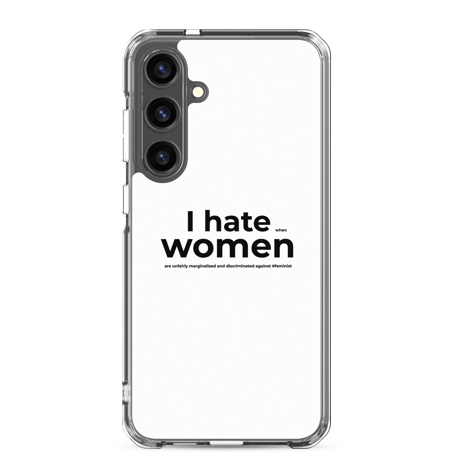 Coque Samsung Feminist I hate women Samsung Galaxy S24 Plus - Sedurro
