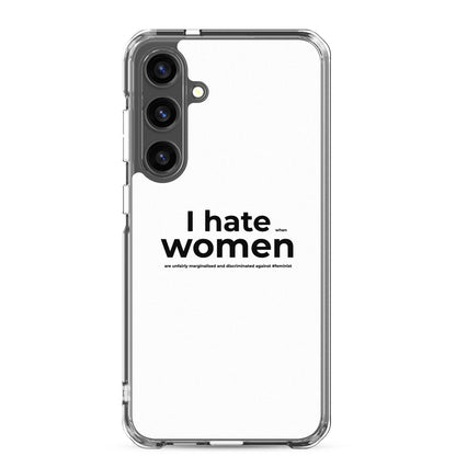 Coque Samsung Feminist I hate women Samsung Galaxy S24 Plus - Sedurro