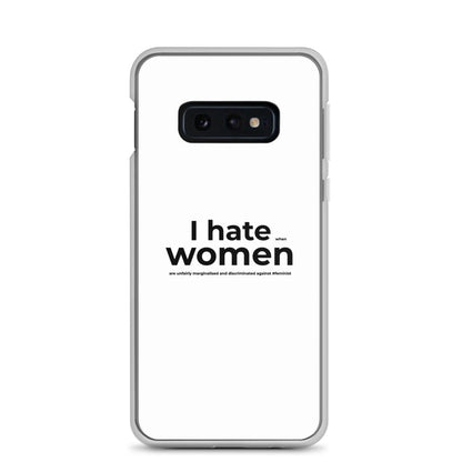 Coque Samsung Feminist I hate women Samsung Galaxy S10e - Sedurro