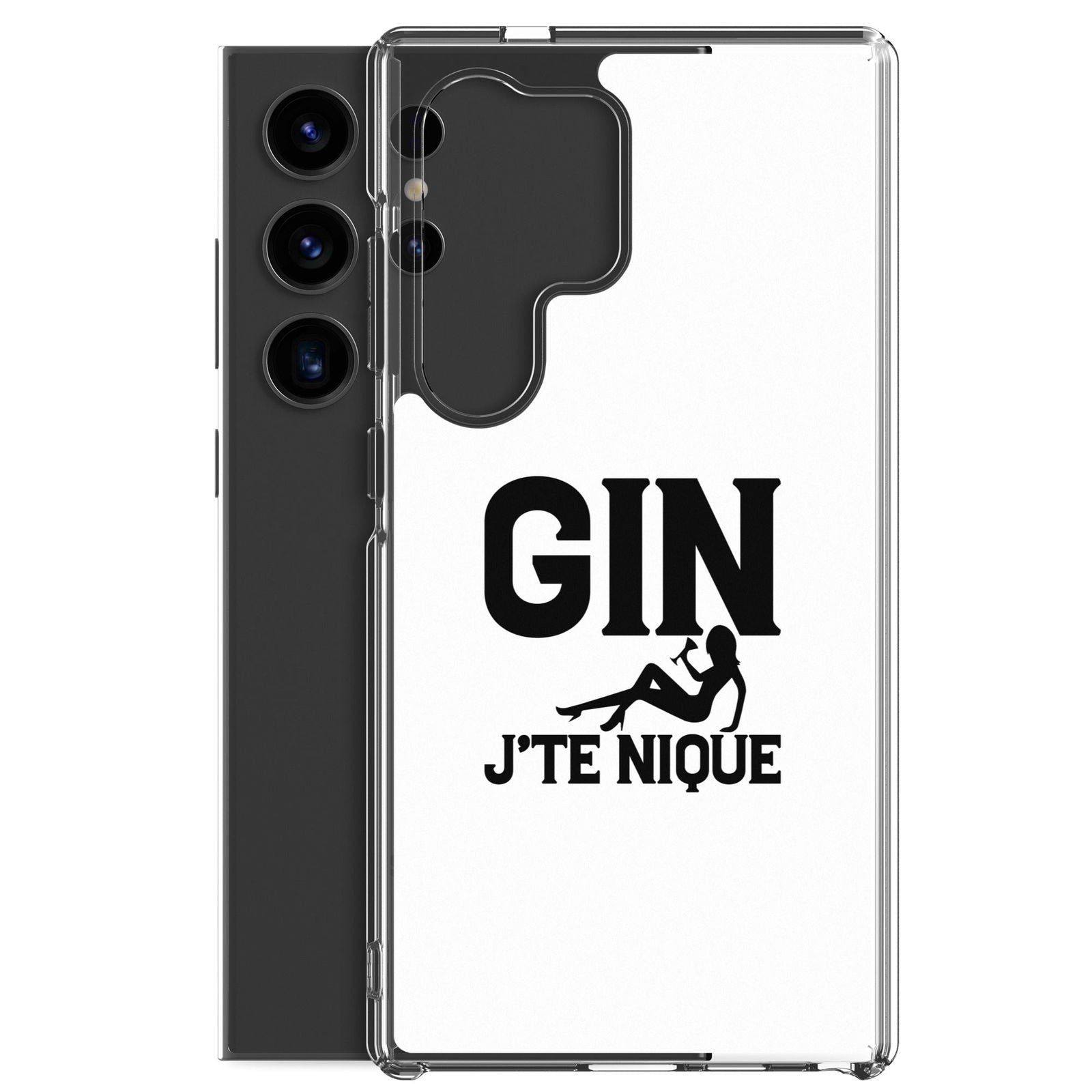 Coque Samsung Gin j'te nique - Sedurro