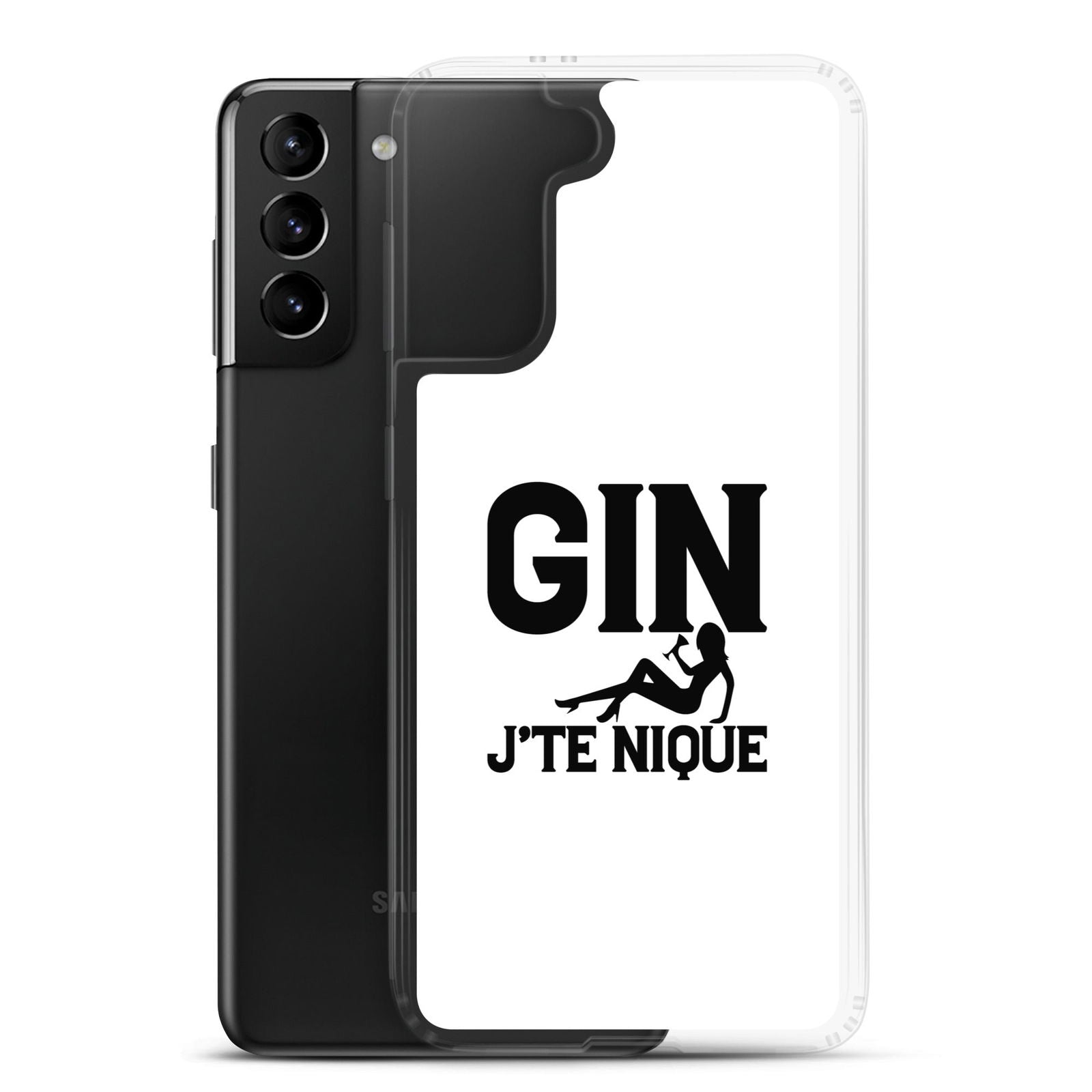 Coque Samsung Gin j'te nique - Sedurro