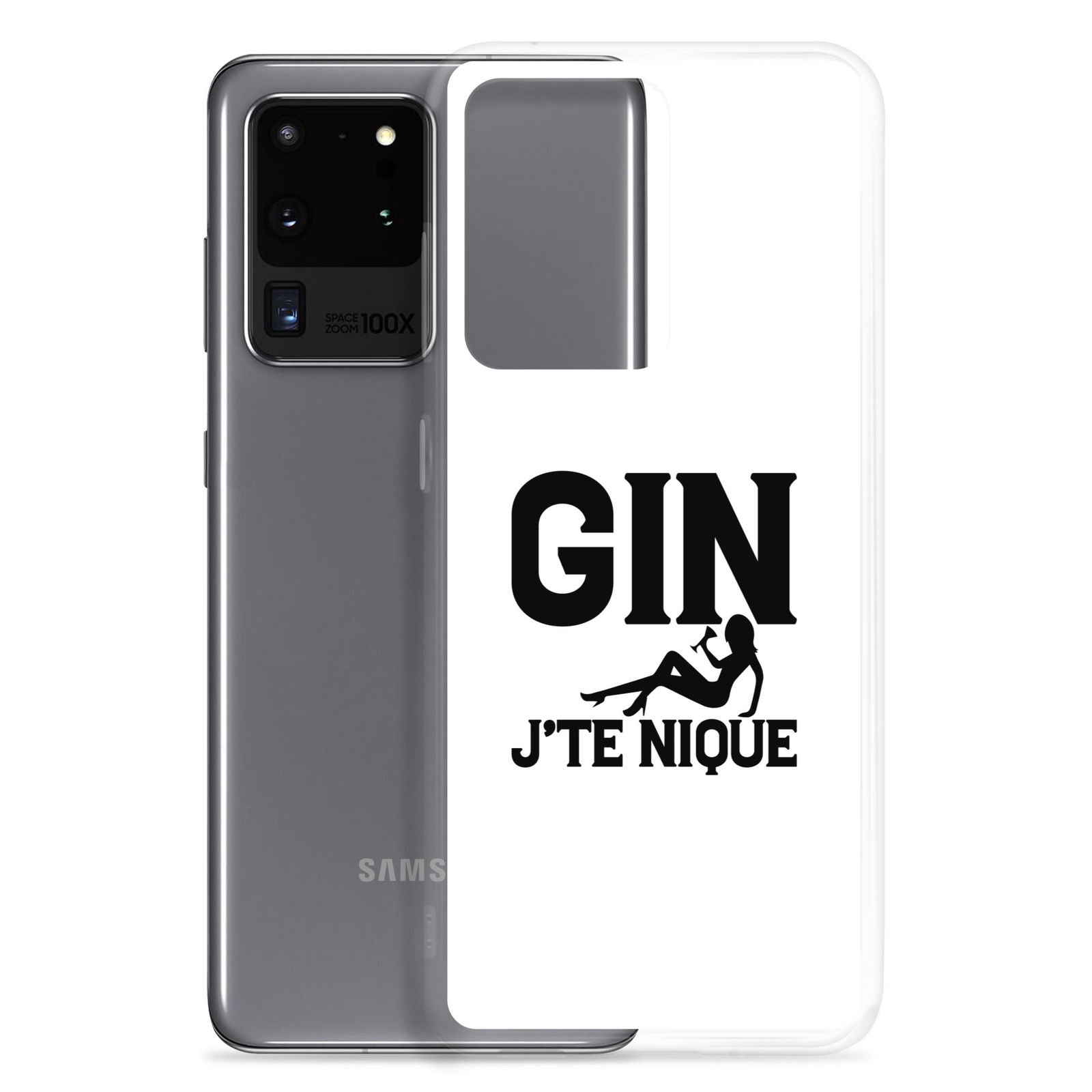 Coque Samsung Gin j'te nique - Sedurro