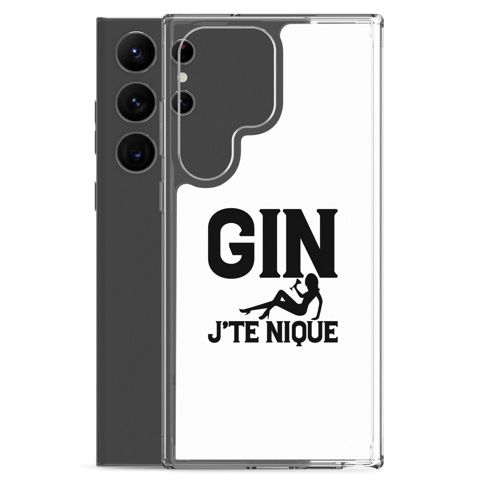 Coque Samsung Gin j'te nique - Sedurro
