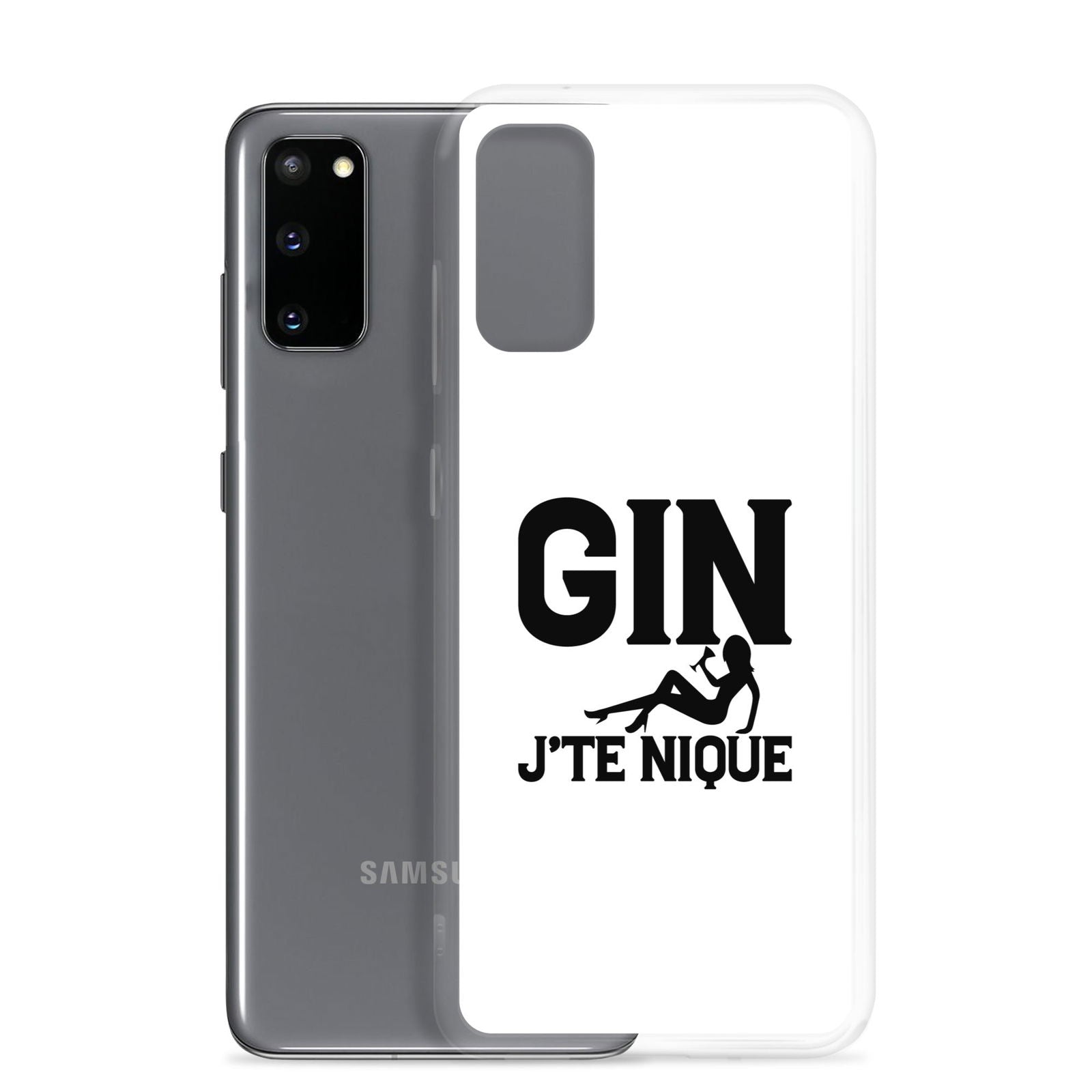 Coque Samsung Gin j'te nique - Sedurro