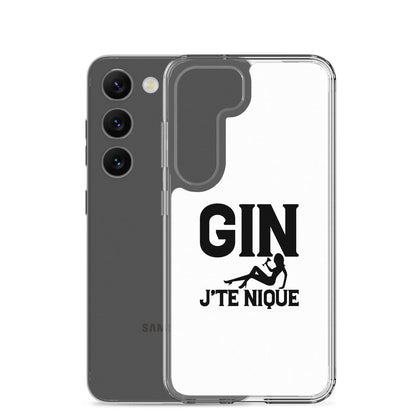 Coque Samsung Gin j'te nique - Sedurro