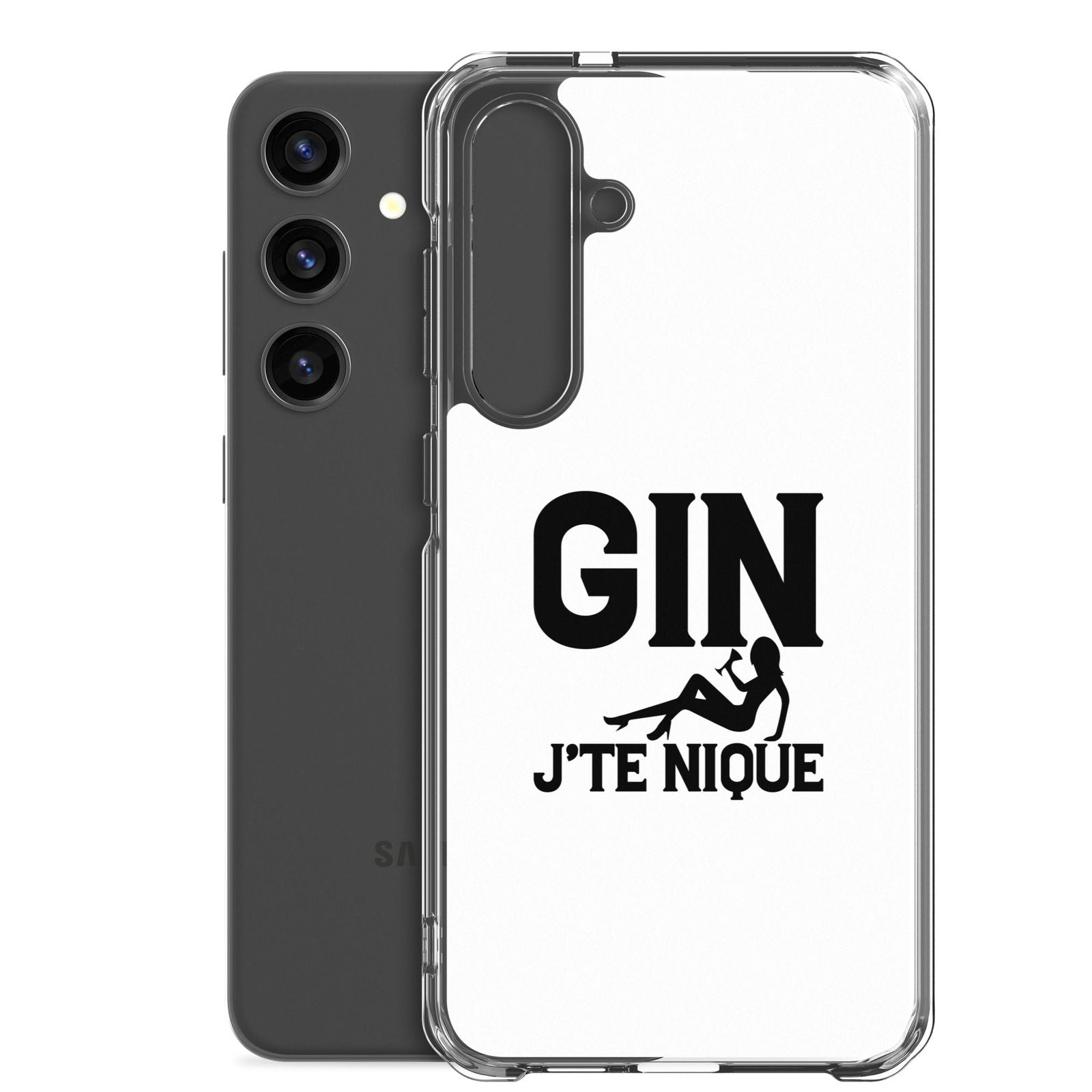 Coque Samsung Gin j'te nique - Sedurro