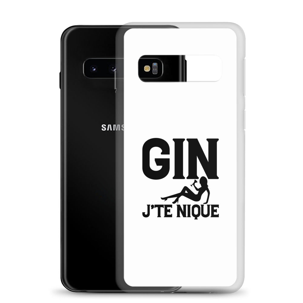 Coque Samsung Gin j'te nique - Sedurro