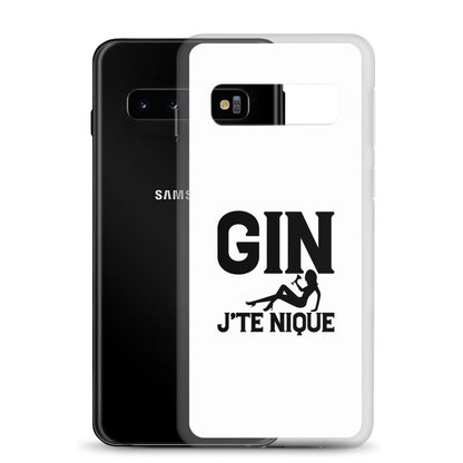 Coque Samsung Gin j'te nique - Sedurro