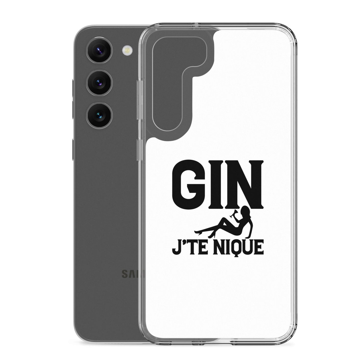 Coque Samsung Gin j'te nique - Sedurro
