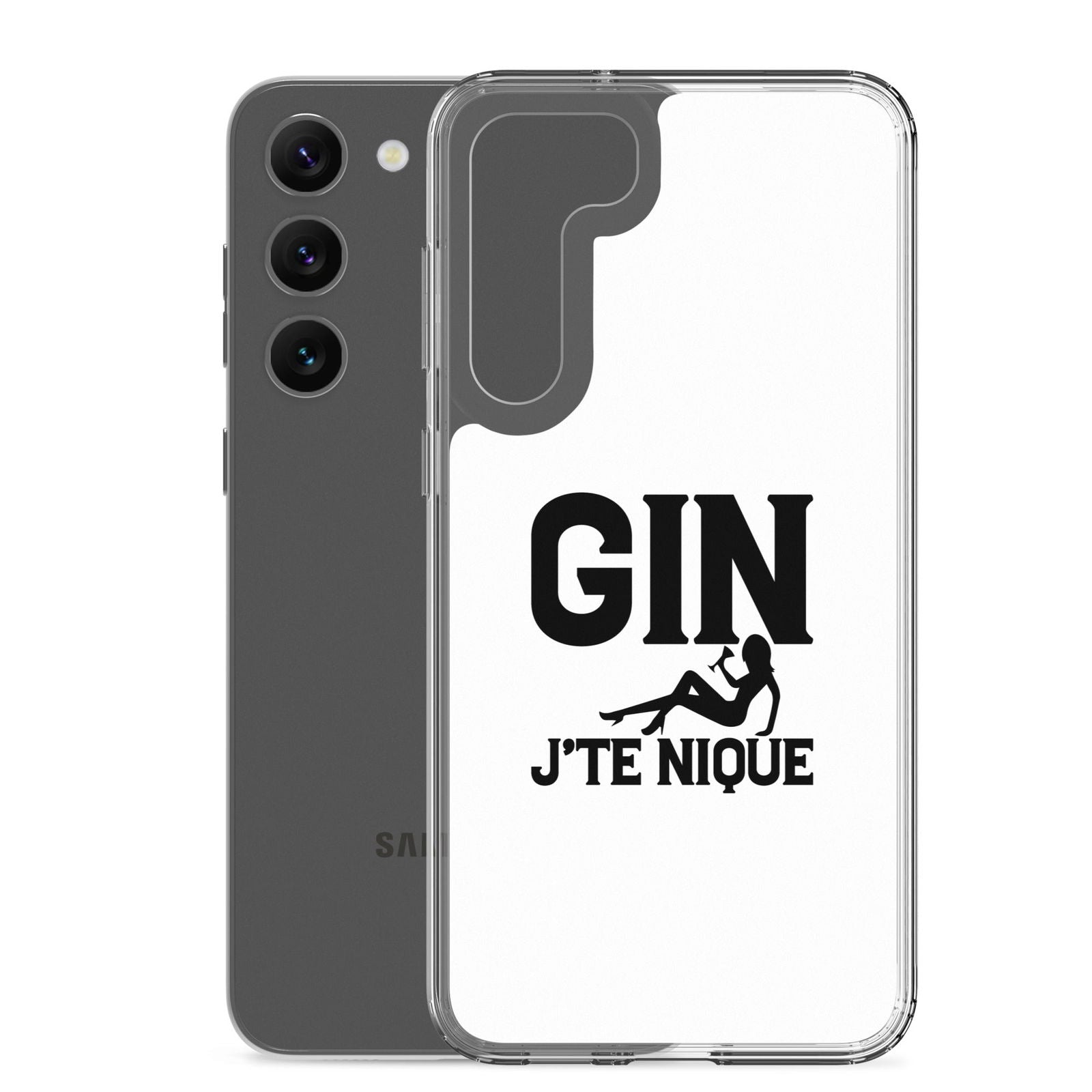 Coque Samsung Gin j'te nique - Sedurro