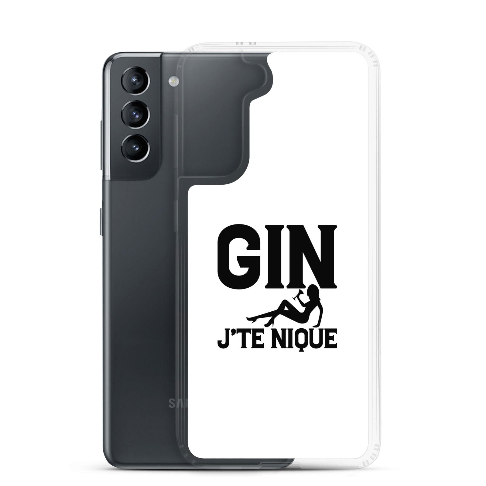 Coque Samsung Gin j'te nique - Sedurro