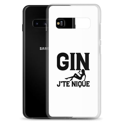 Coque Samsung Gin j'te nique - Sedurro