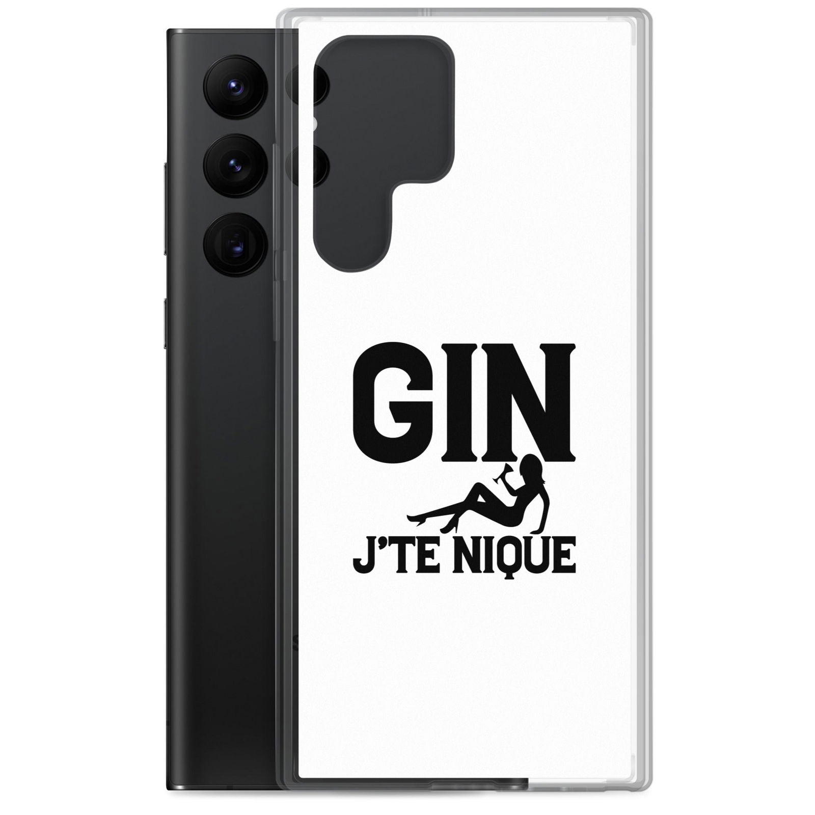 Coque Samsung Gin j'te nique - Sedurro