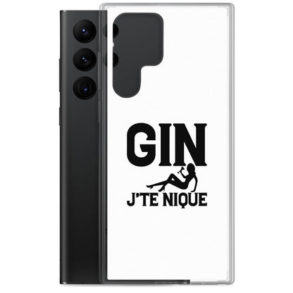Coque Samsung Gin j'te nique - Sedurro