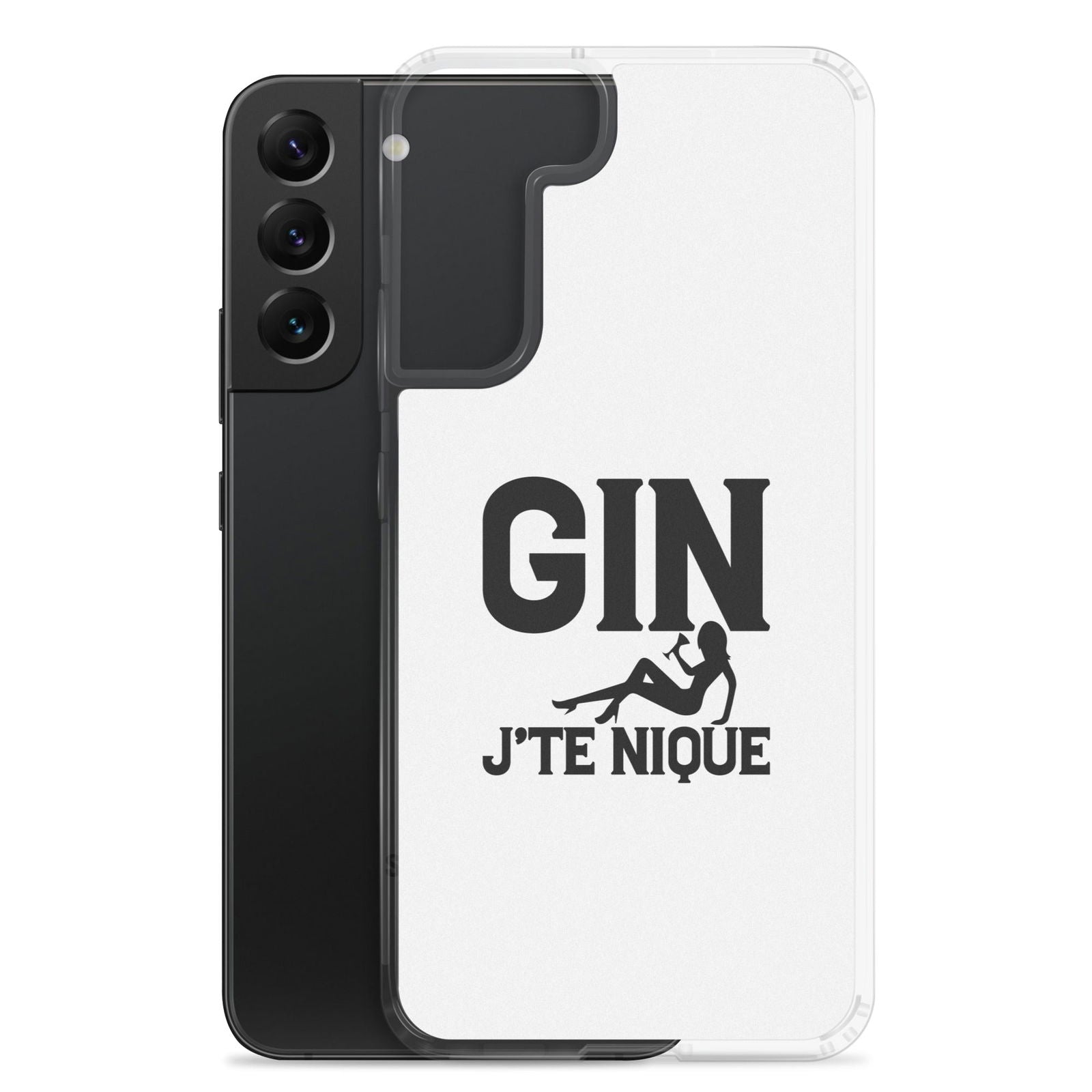 Coque Samsung Gin j'te nique - Sedurro