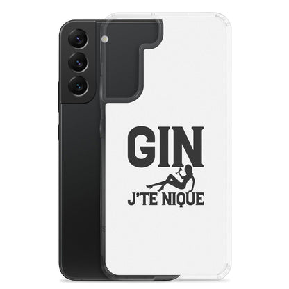 Coque Samsung Gin j'te nique - Sedurro