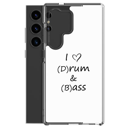 Coque Samsung I love (d)rum and (b)ass - Sedurro