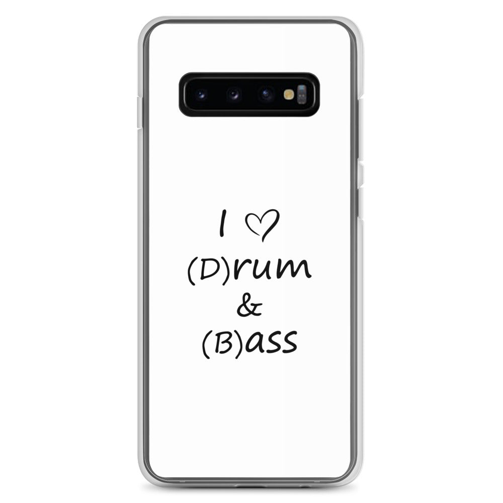 Coque Samsung I love (d)rum and (b)ass Samsung Galaxy S10+ - Sedurro