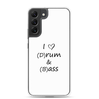 Coque Samsung I love (d)rum and (b)ass Samsung Galaxy S22 Plus - Sedurro