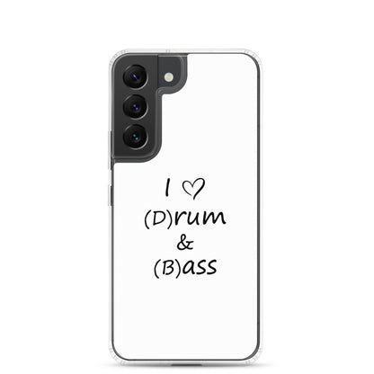 Coque Samsung I love (d)rum and (b)ass Samsung Galaxy S22 - Sedurro