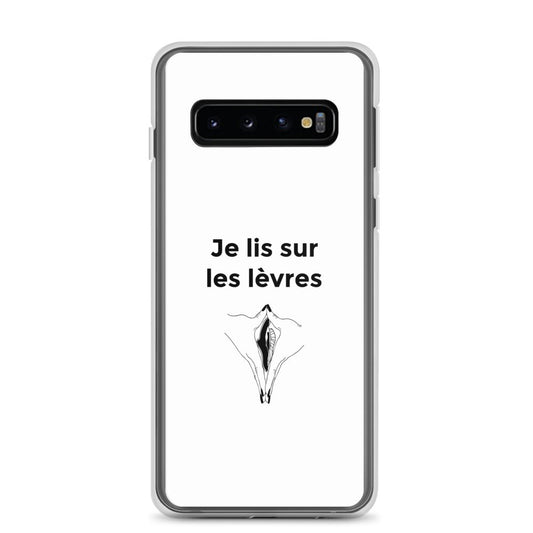 Coque Samsung Je lis sur les lèvres Samsung Galaxy S10 - Sedurro