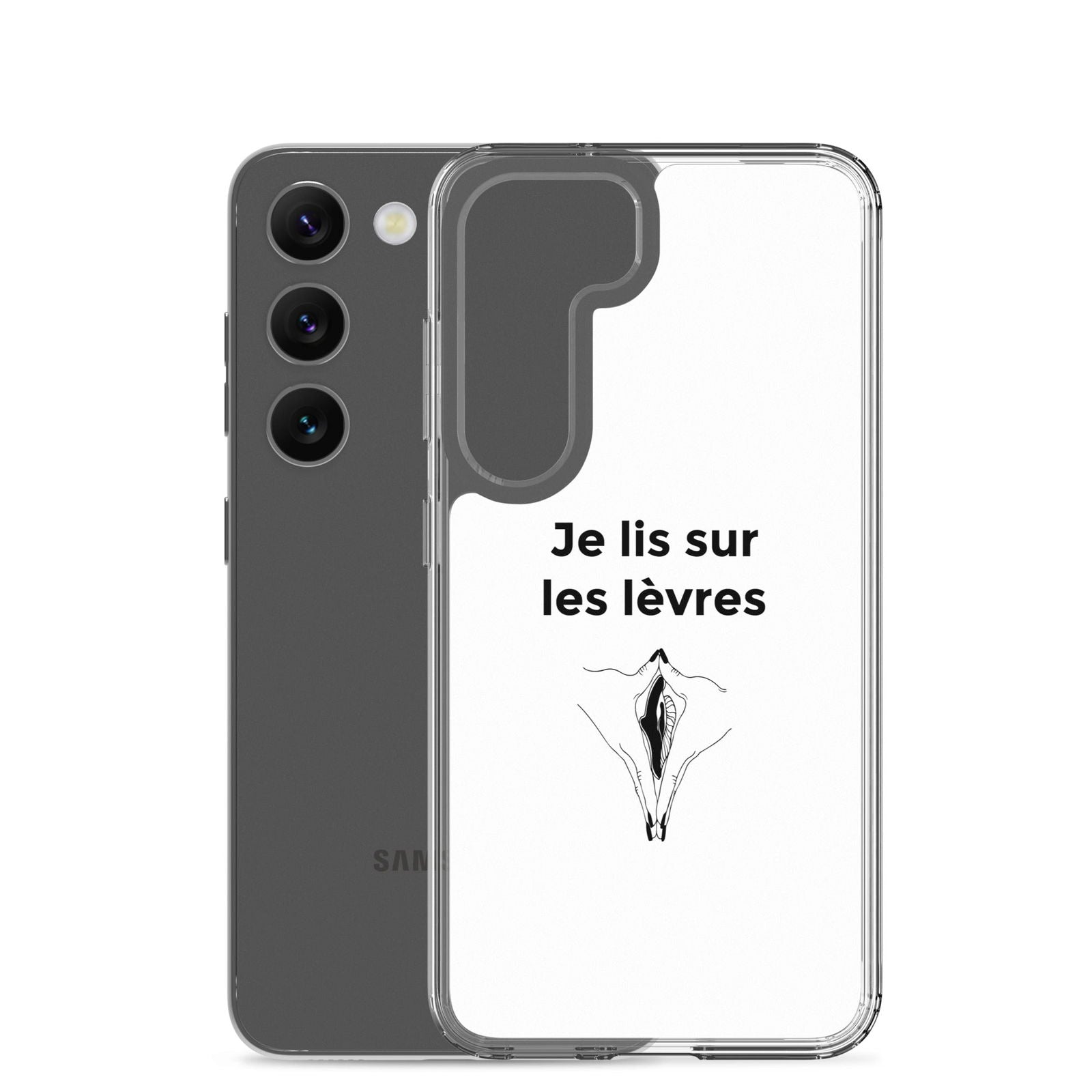 Coque Samsung Je lis sur les lèvres - Sedurro