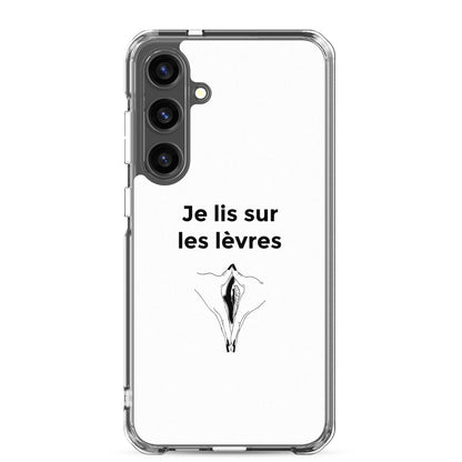 Coque Samsung Je lis sur les lèvres Samsung Galaxy S24 Plus - Sedurro