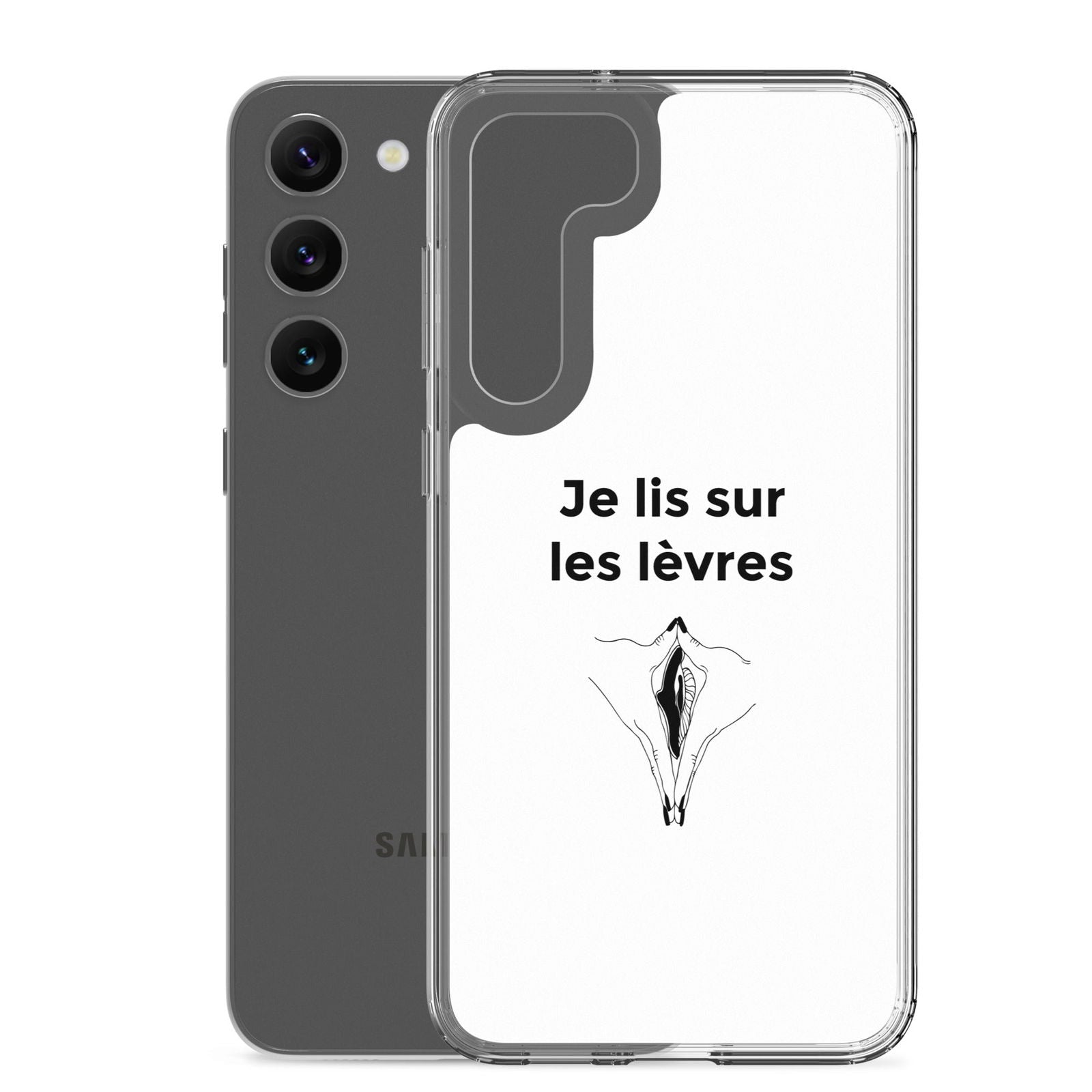 Coque Samsung Je lis sur les lèvres - Sedurro