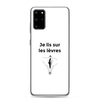 Coque Samsung Je lis sur les lèvres Samsung Galaxy S20 Plus - Sedurro