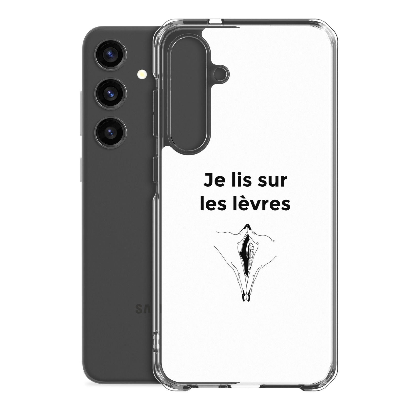 Coque Samsung Je lis sur les lèvres - Sedurro