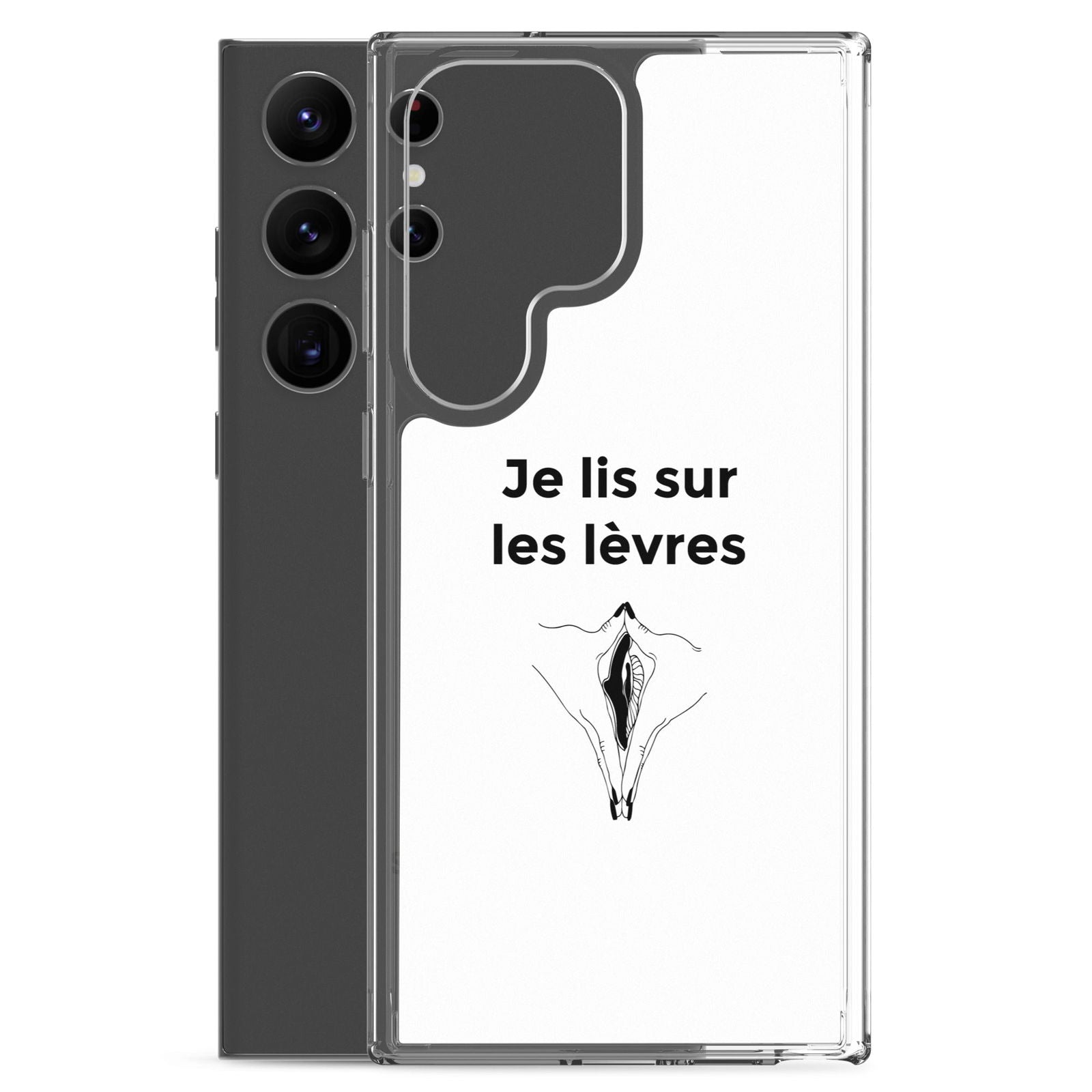 Coque Samsung Je lis sur les lèvres - Sedurro