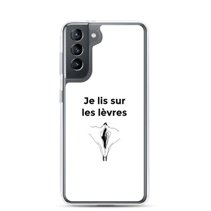 Coque Samsung Je lis sur les lèvres Samsung Galaxy S21 - Sedurro