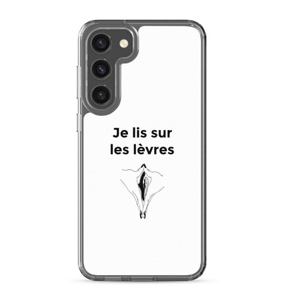 Coque Samsung Je lis sur les lèvres Samsung Galaxy S23 Plus - Sedurro