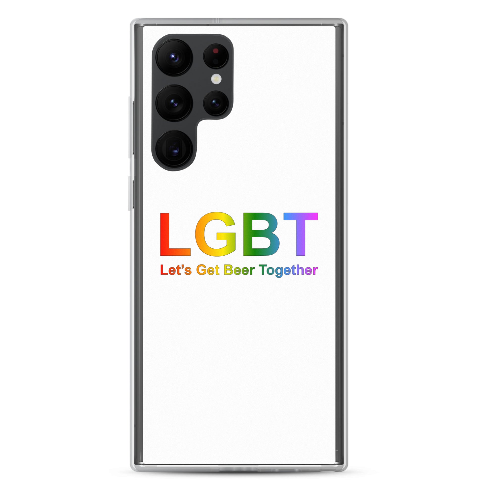 Coque Samsung LGBT Let's Get Beer Together Samsung Galaxy S22 Ultra - Sedurro