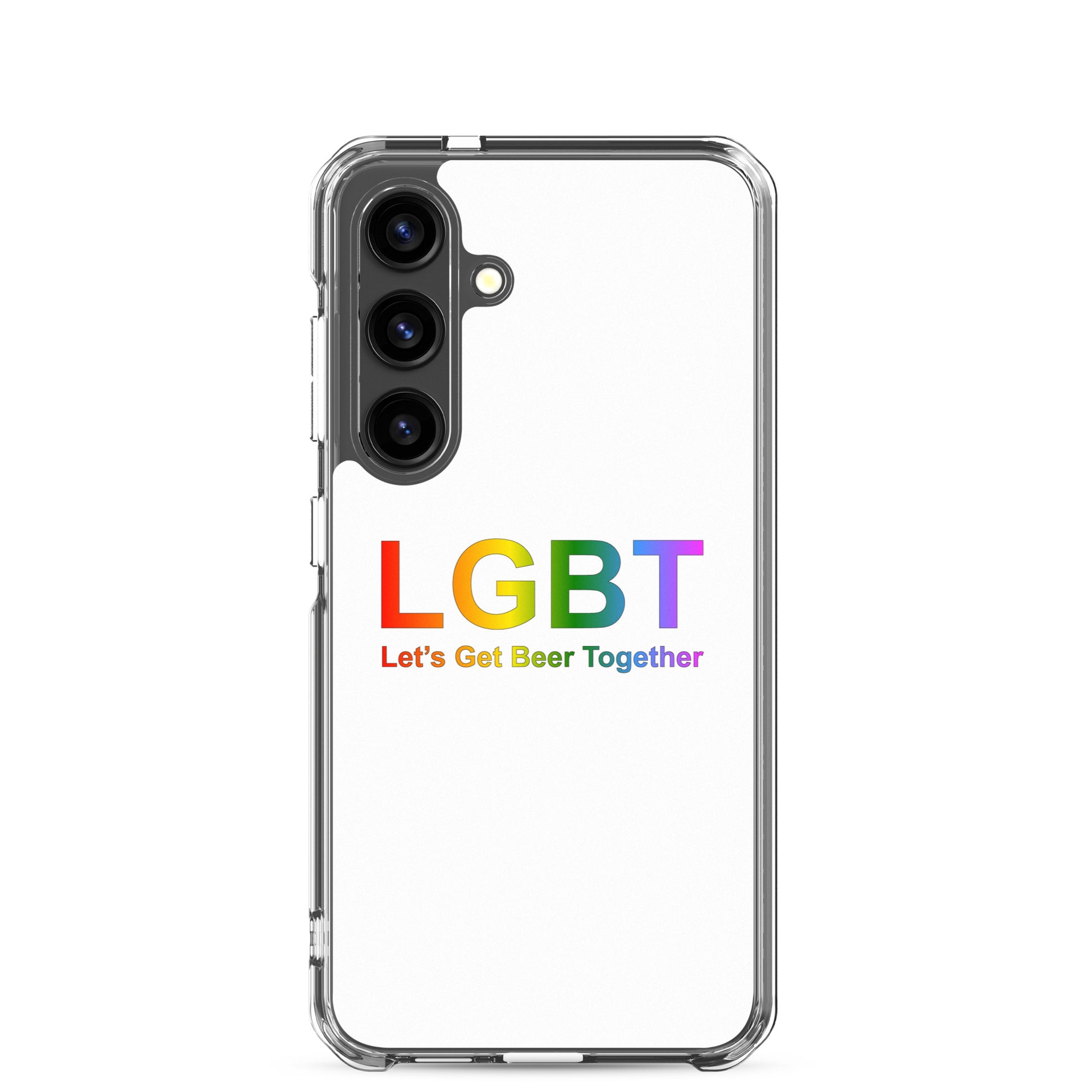 Coque Samsung LGBT Let's Get Beer Together Samsung Galaxy S24 - Sedurro