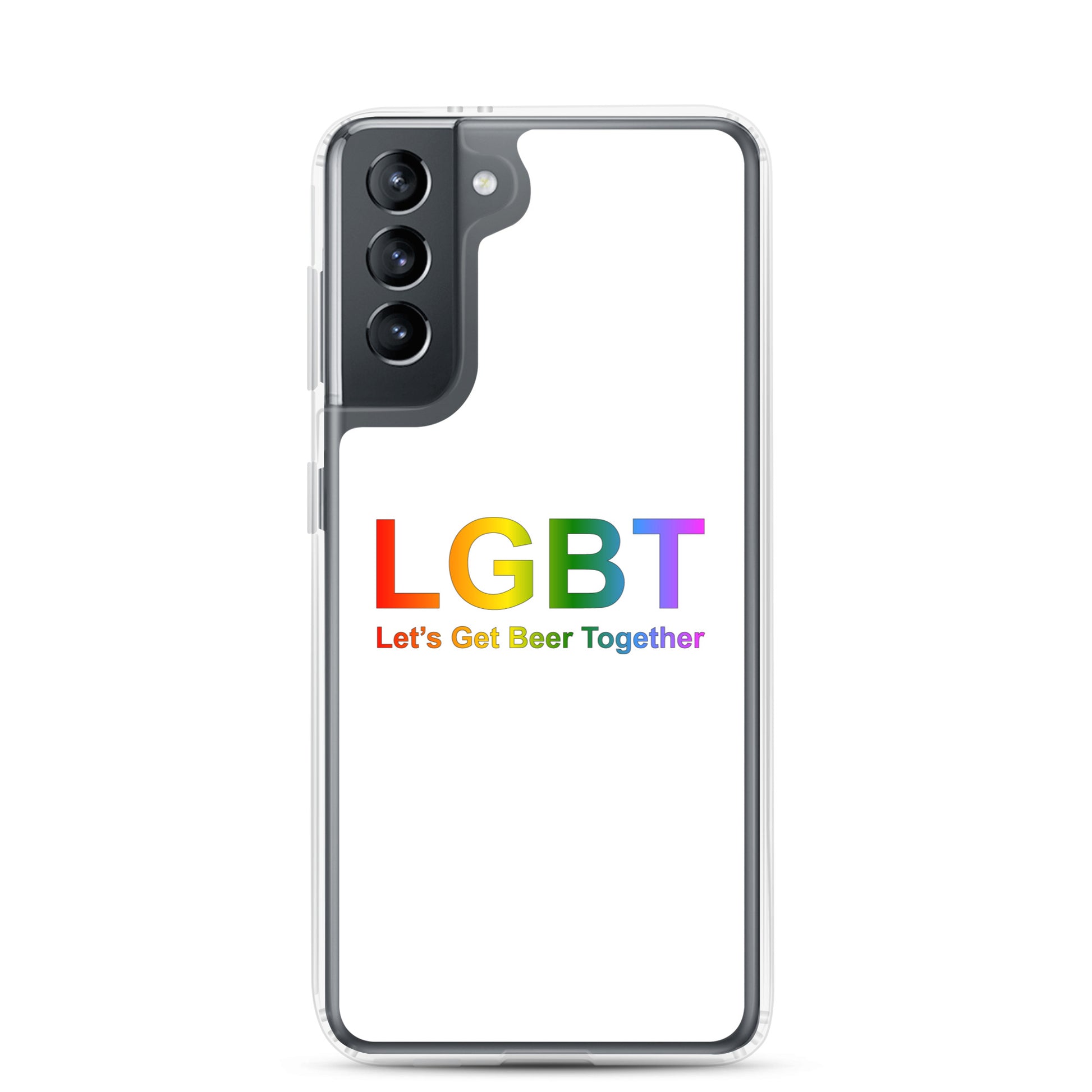 Coque Samsung LGBT Let's Get Beer Together Samsung Galaxy S21 - Sedurro