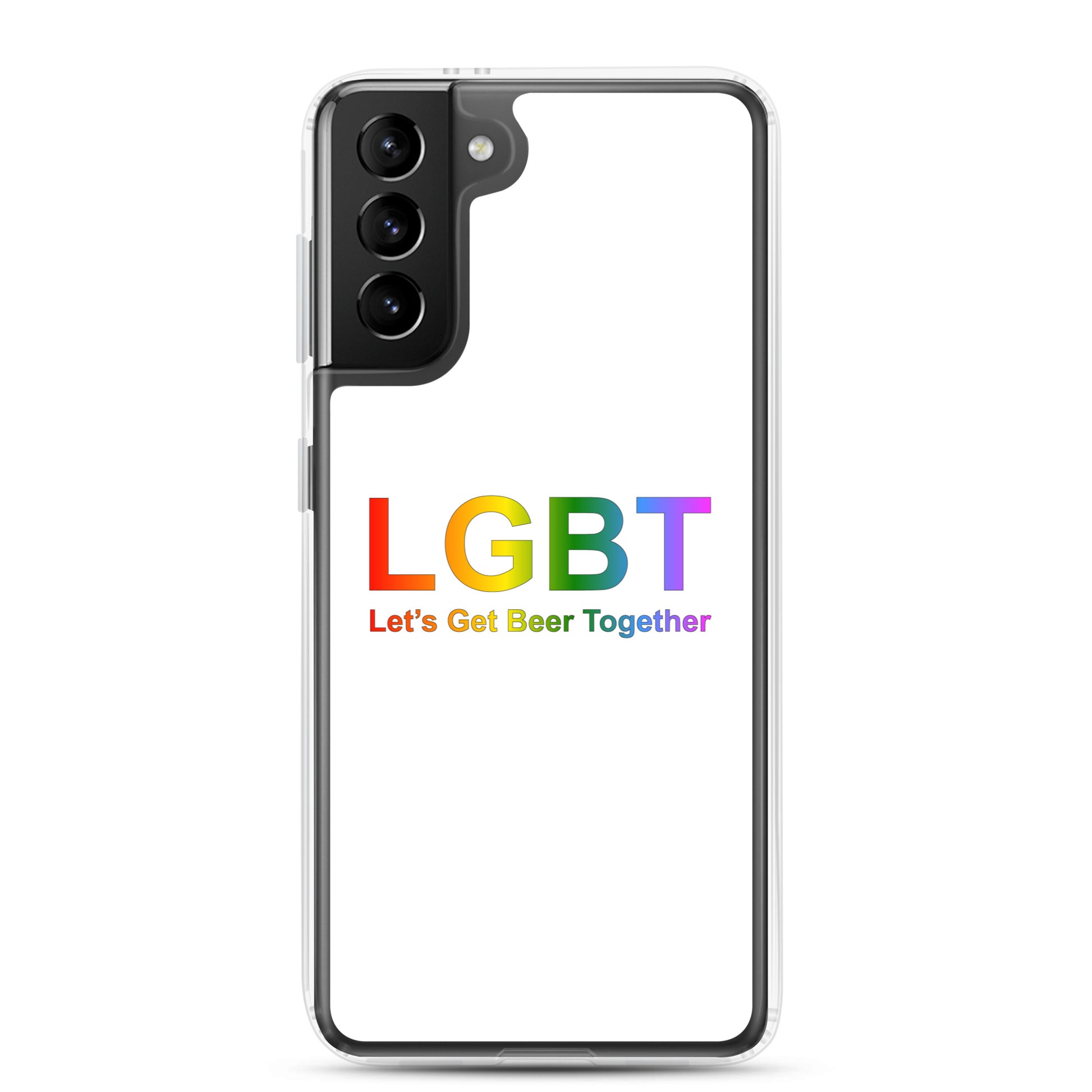 Coque Samsung LGBT Let's Get Beer Together Samsung Galaxy S21 Plus - Sedurro