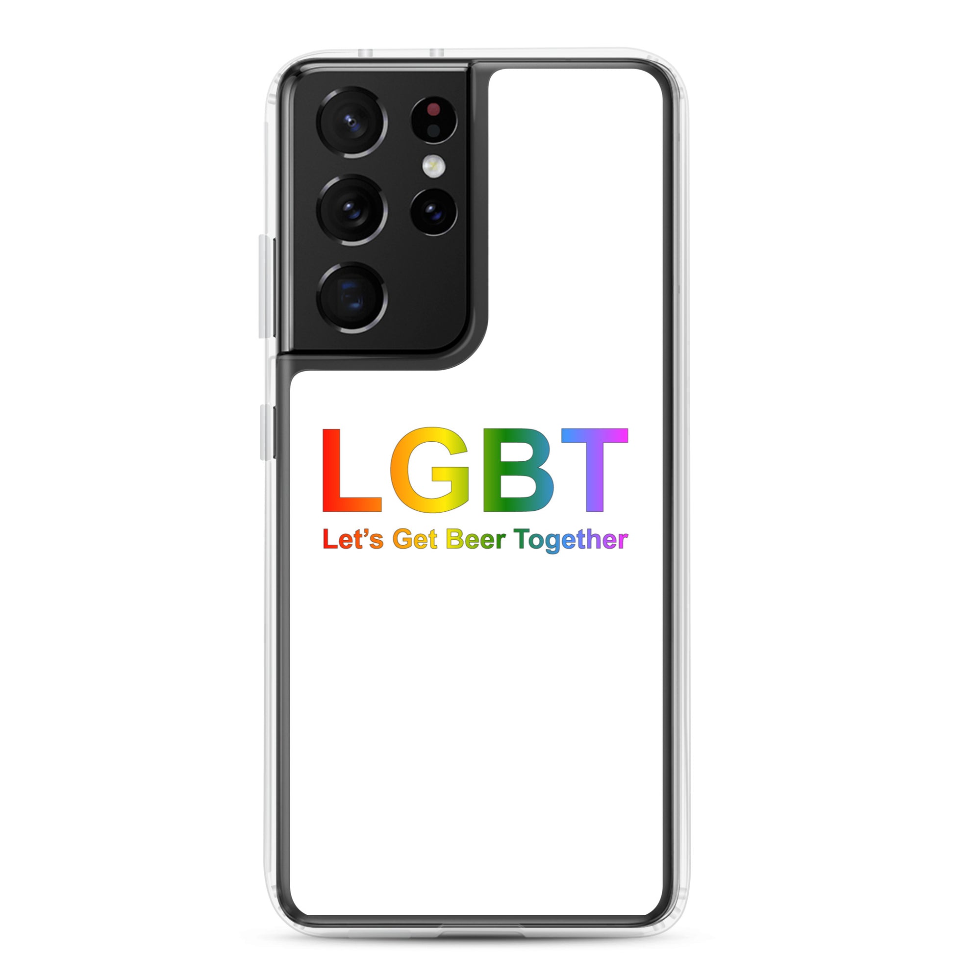 Coque Samsung LGBT Let's Get Beer Together Samsung Galaxy S21 Ultra - Sedurro