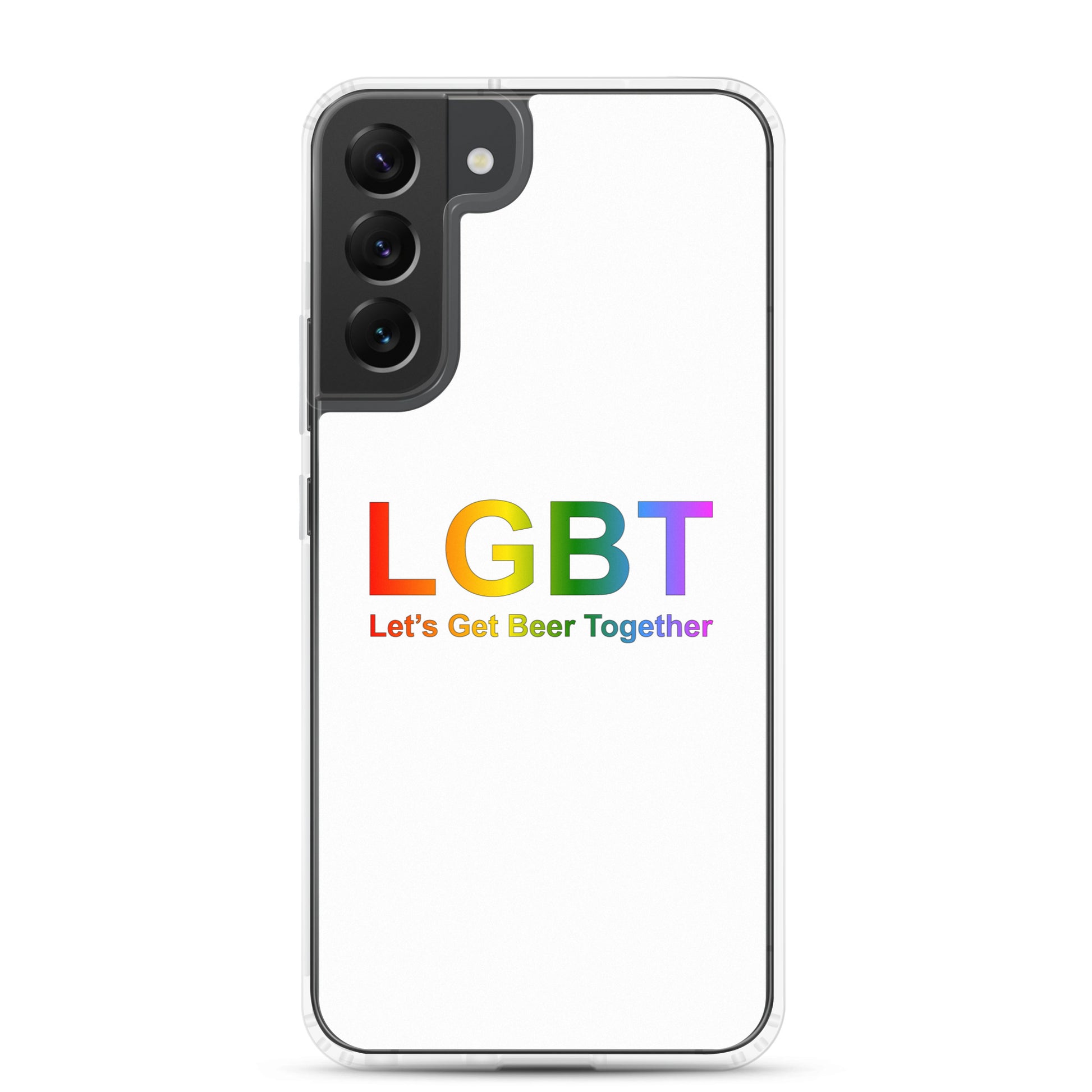 Coque Samsung LGBT Let's Get Beer Together Samsung Galaxy S22 Plus - Sedurro