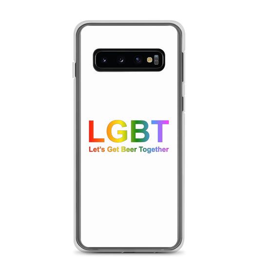 Coque Samsung LGBT Let's Get Beer Together Samsung Galaxy S10 - Sedurro