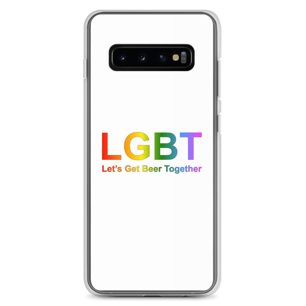 Coque Samsung LGBT Let's Get Beer Together Samsung Galaxy S10+ - Sedurro