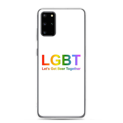 Coque Samsung LGBT Let's Get Beer Together Samsung Galaxy S20 Plus - Sedurro