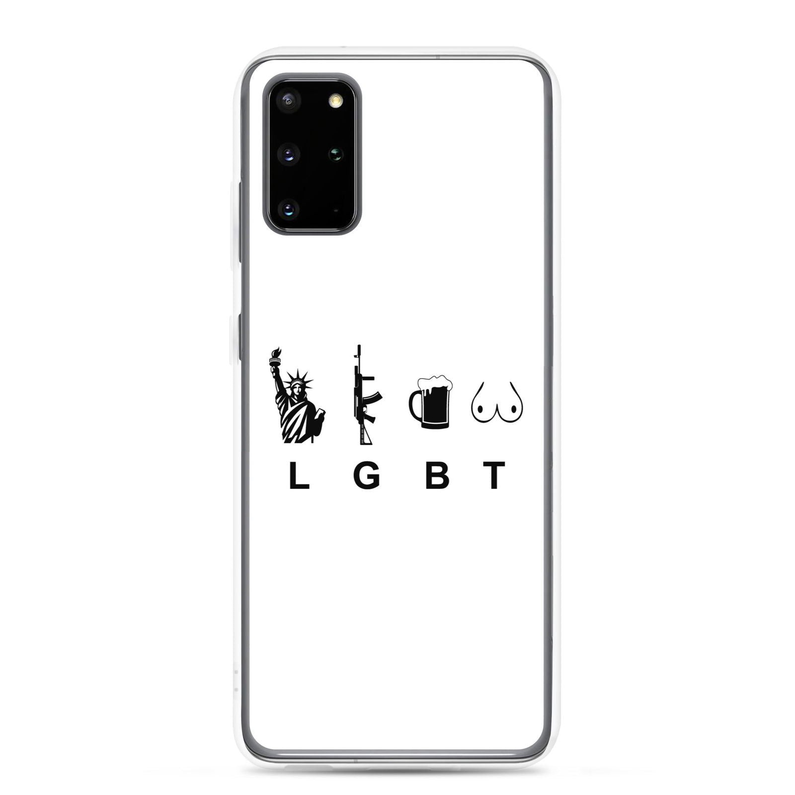 Coque Samsung LGBT liberty gun beer tits Samsung Galaxy S20 Plus - Sedurro